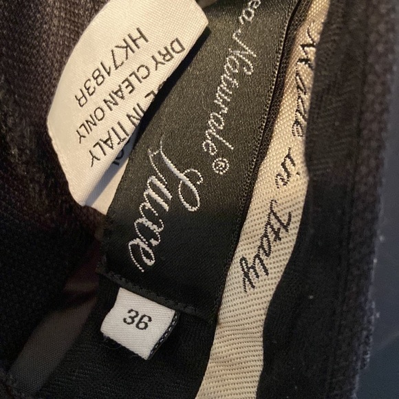 Marzotto Italian Fabric-Flat Front Wool Pants - Picture 12 of 12